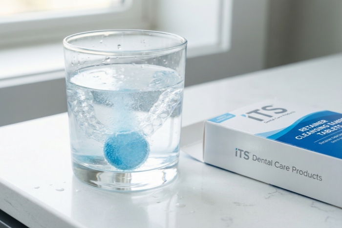 its dental retainer cleansing