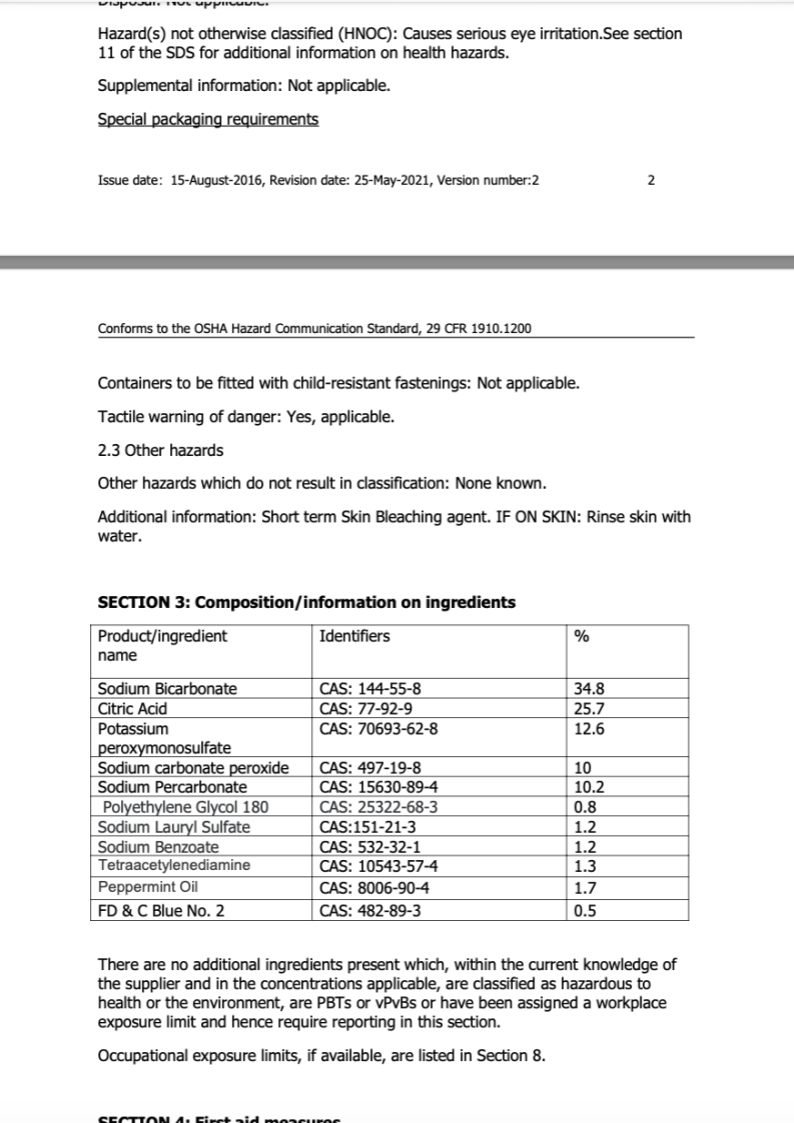 MSDS Report